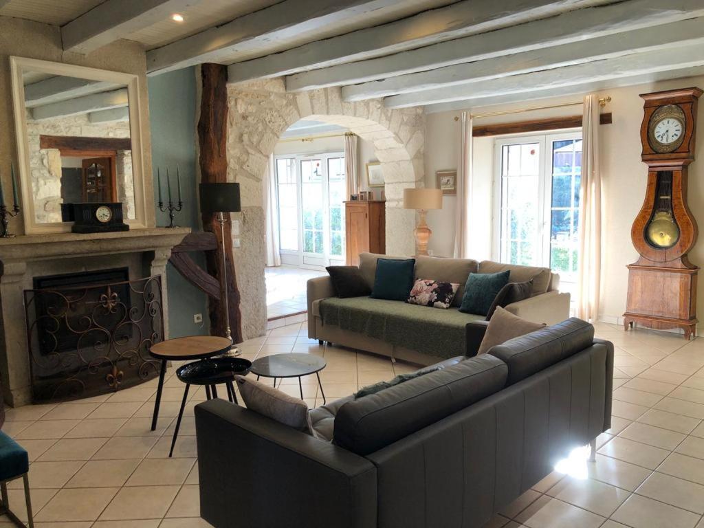 Gite De L'Ancheronne 12 Couchages Spa Lavans-sur-Valouse Exteriér fotografie